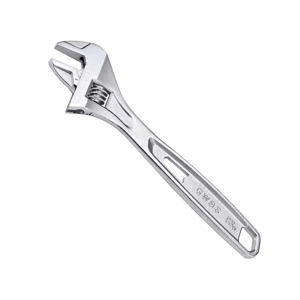 ADJUSTABLE WRENCH CHROME FINISH
