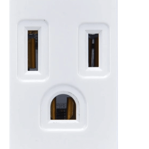 ELECTRICAL OUTLET WITH GROUND WIDE SERIES