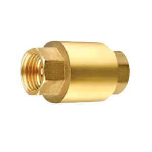 BRASS VERTICAL CHECK VALVE