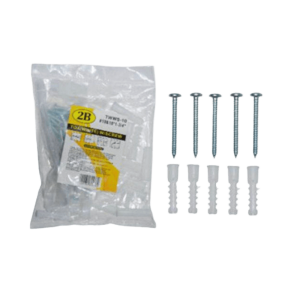 CHROME END POST WITH TOX AND SCREW