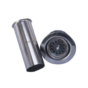 DUPLEX STRAINER WITH TAIL PIECE