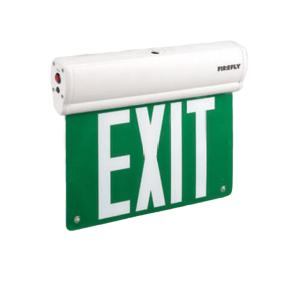 EXIT LIGHT DOUBLE-FACED WALL / CEILING MOUNT