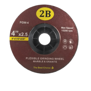 FLEXIBLE GRINDING WHEEL FOR MARBLE AND GRANITE