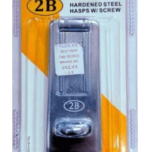 HARDENED STEEL HASPS WITH SCREW