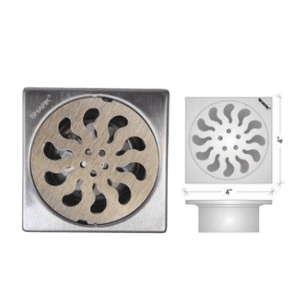 HEAVY-DUTY STAINLESS FLOOR STRAINER