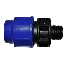 POVOTE COMPRESSION MALE THREADED ADAPTOR